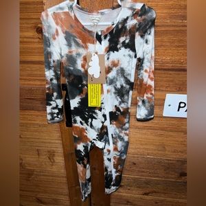 NWT Angel Dear X SpearmintLove Bamboo Zippy Crinkle Grey 18-24 Months